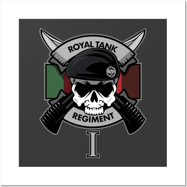 1st Royal Tank Regiment Wall Art by TCP